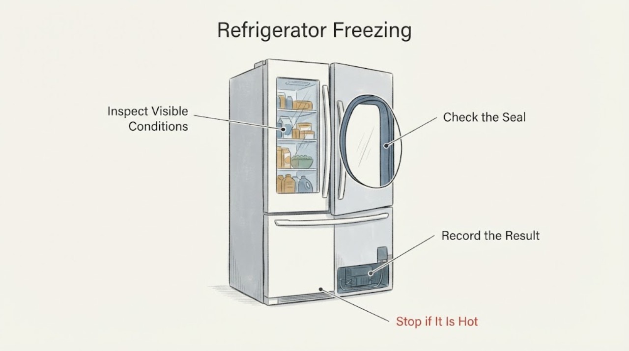 Refrigerator Freezing