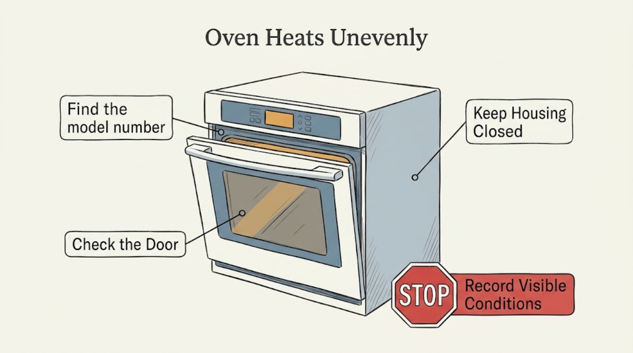 Oven Heats Unevenly