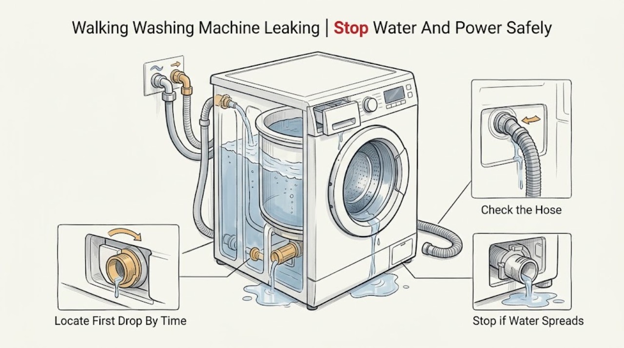 Washing Machine Leaking