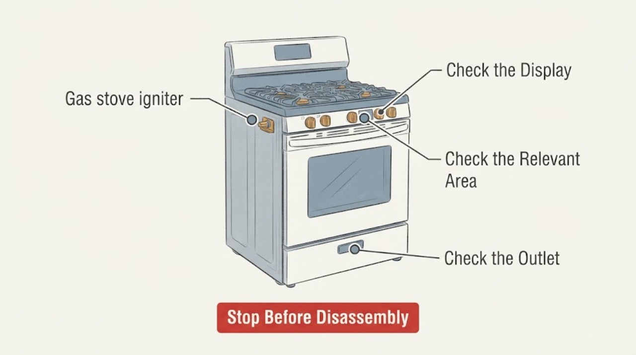 Gas stove igniter