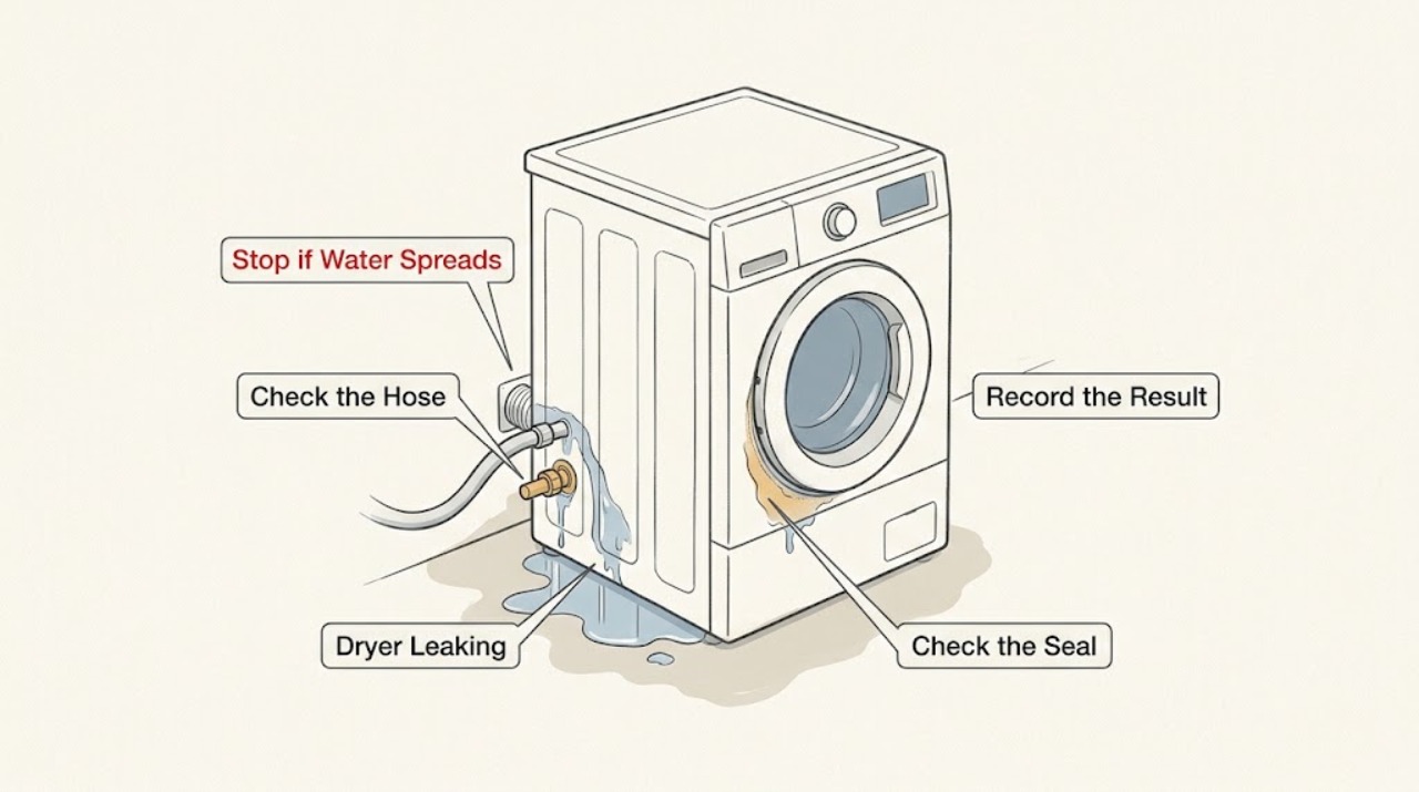 Dryer Leaking