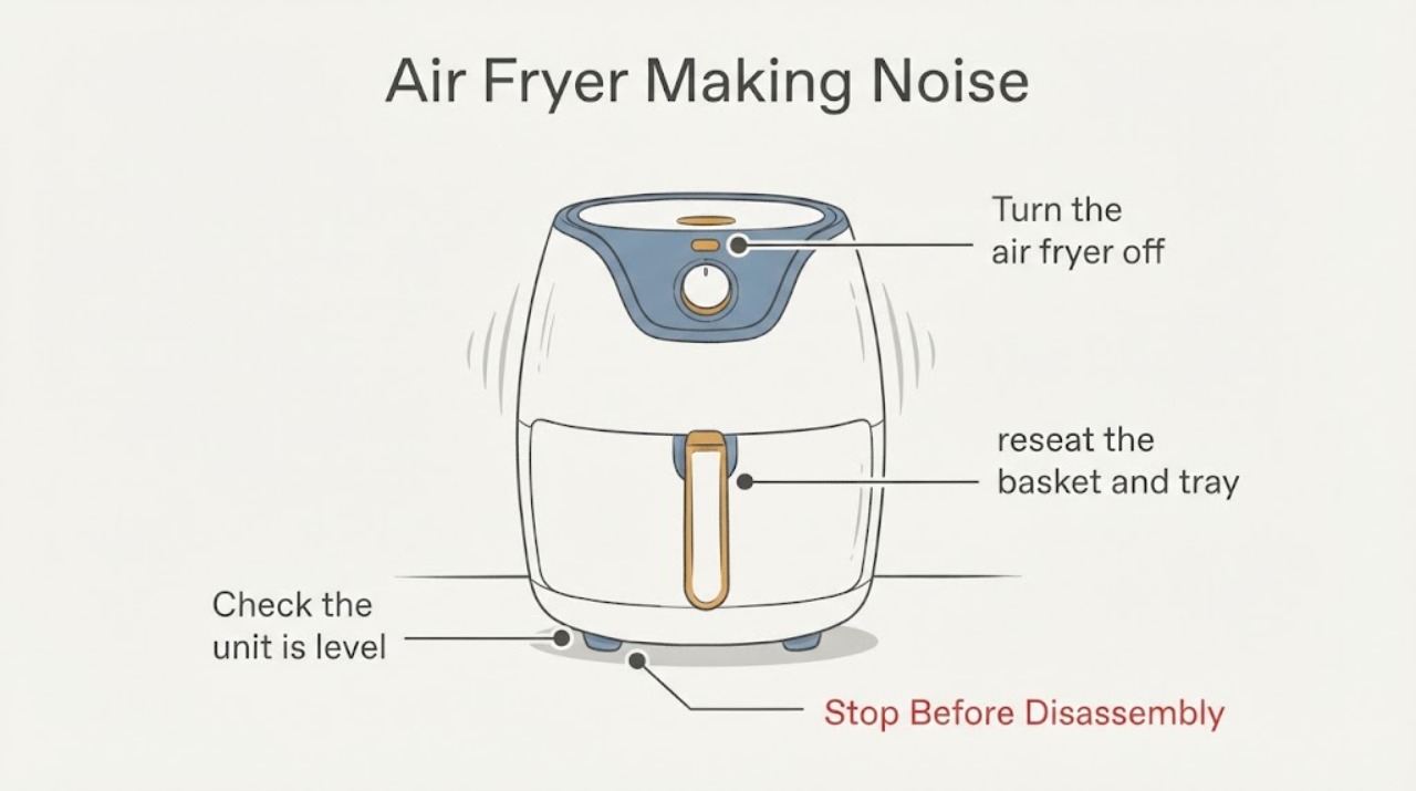 Air Fryer Making Noise