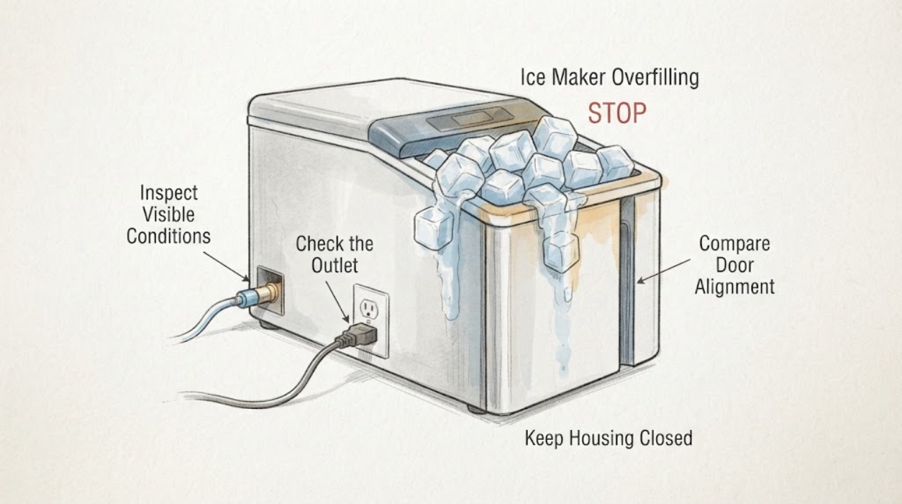 Ice Maker Overfilling