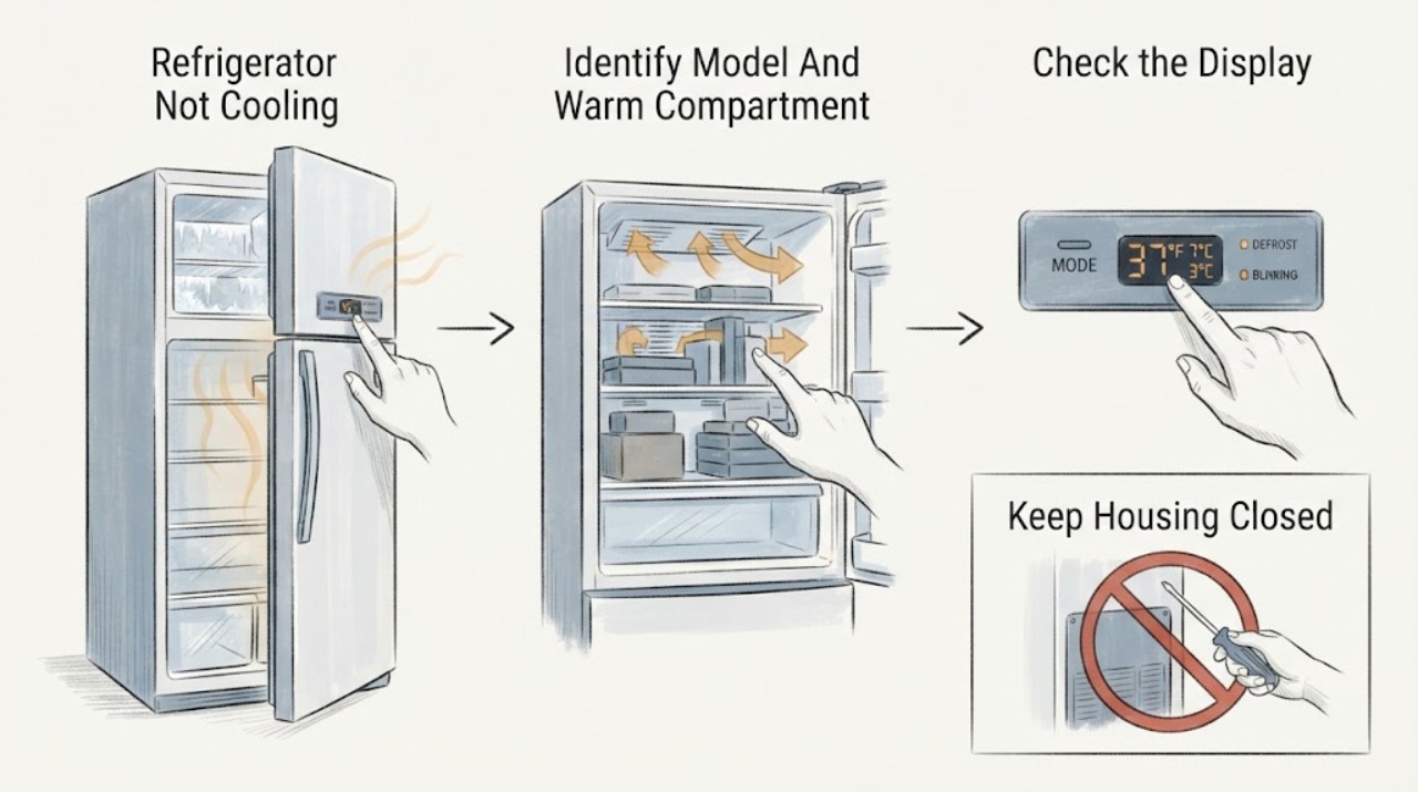 Refrigerator Not Cooling