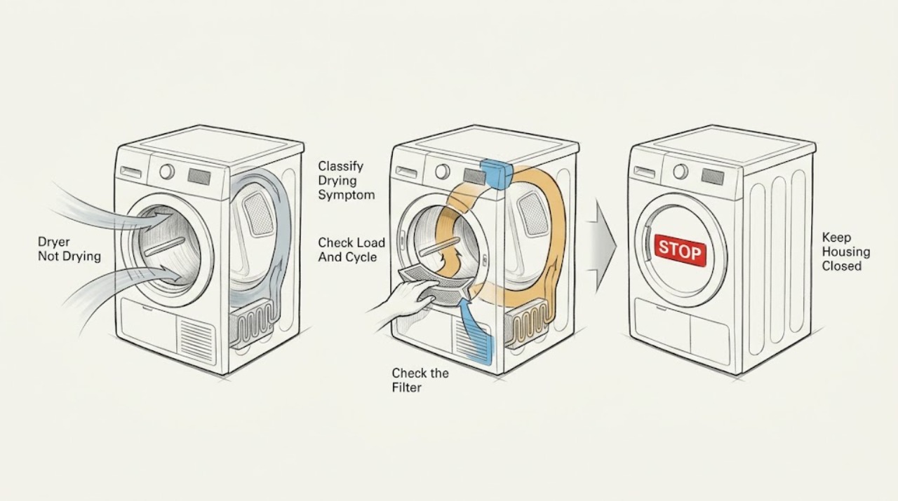 Dryer Not Drying