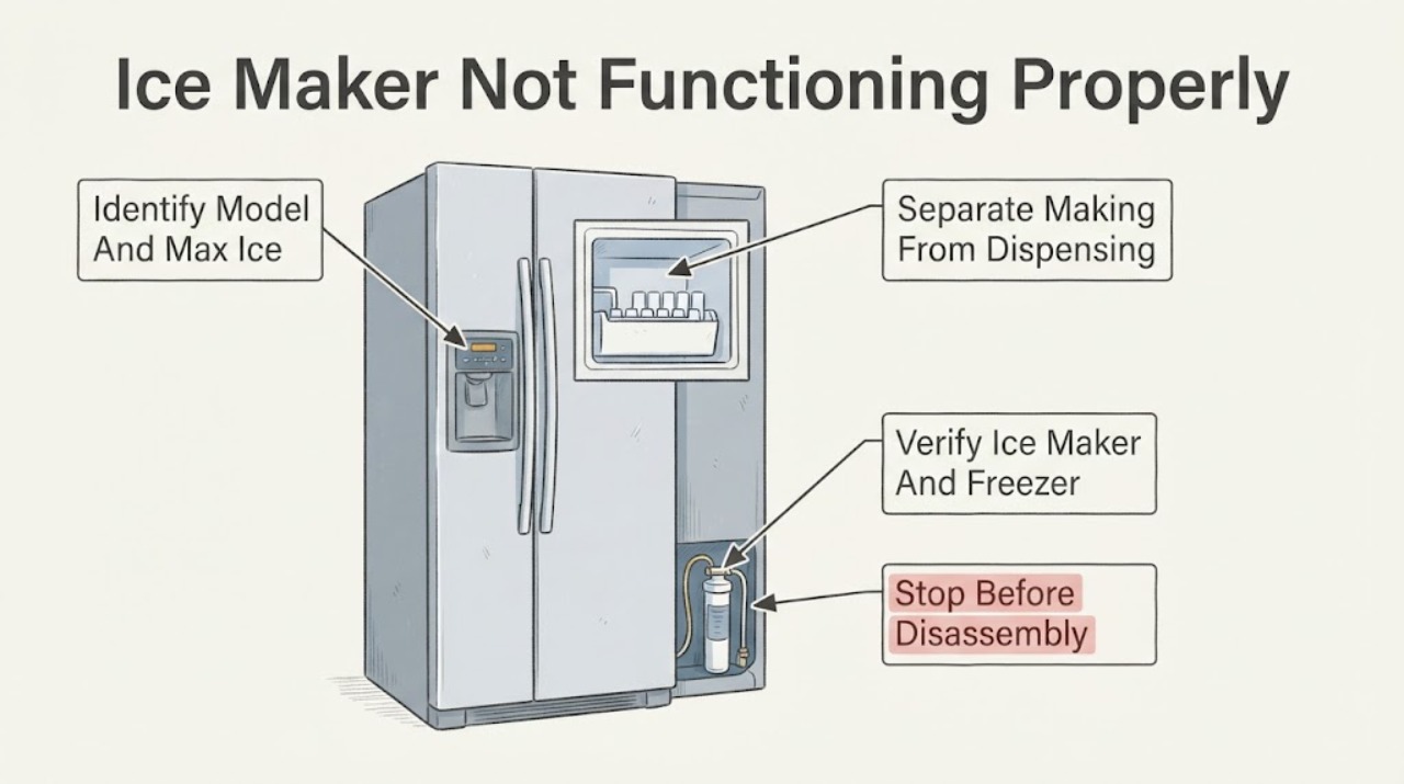 Ice Maker Not Functioning Properly