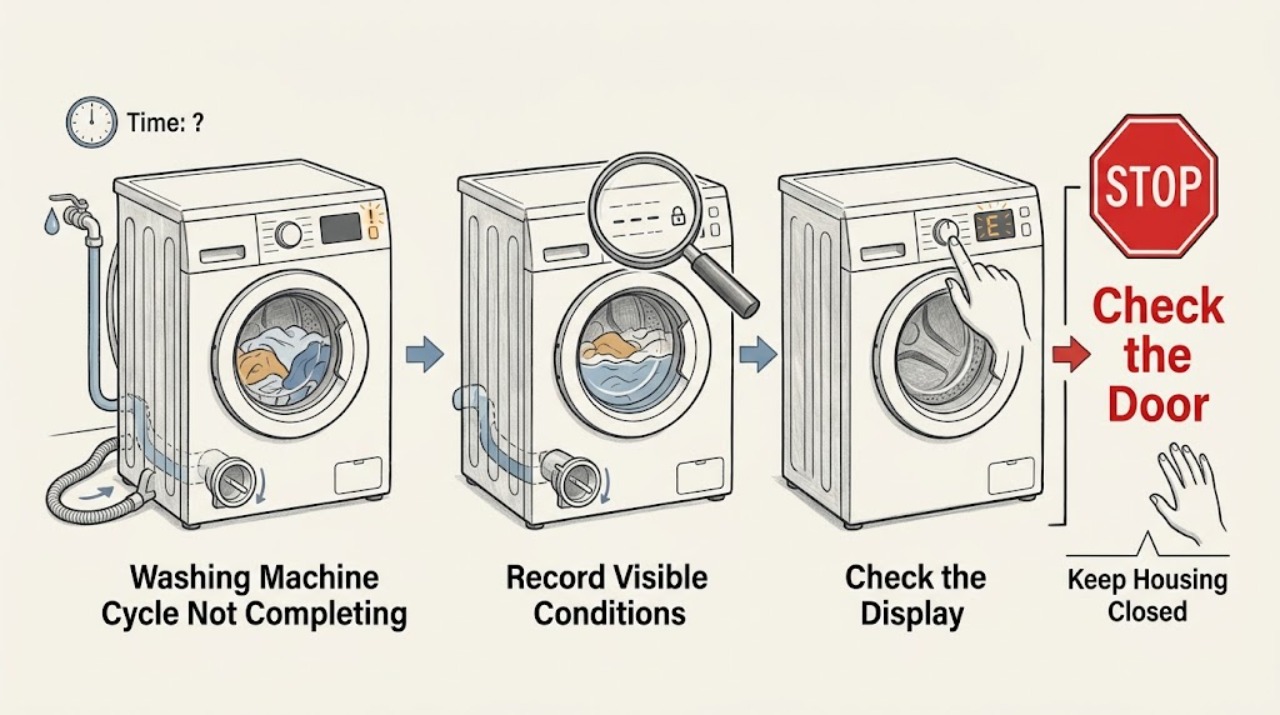 Washing Machine Cycle Not Completing