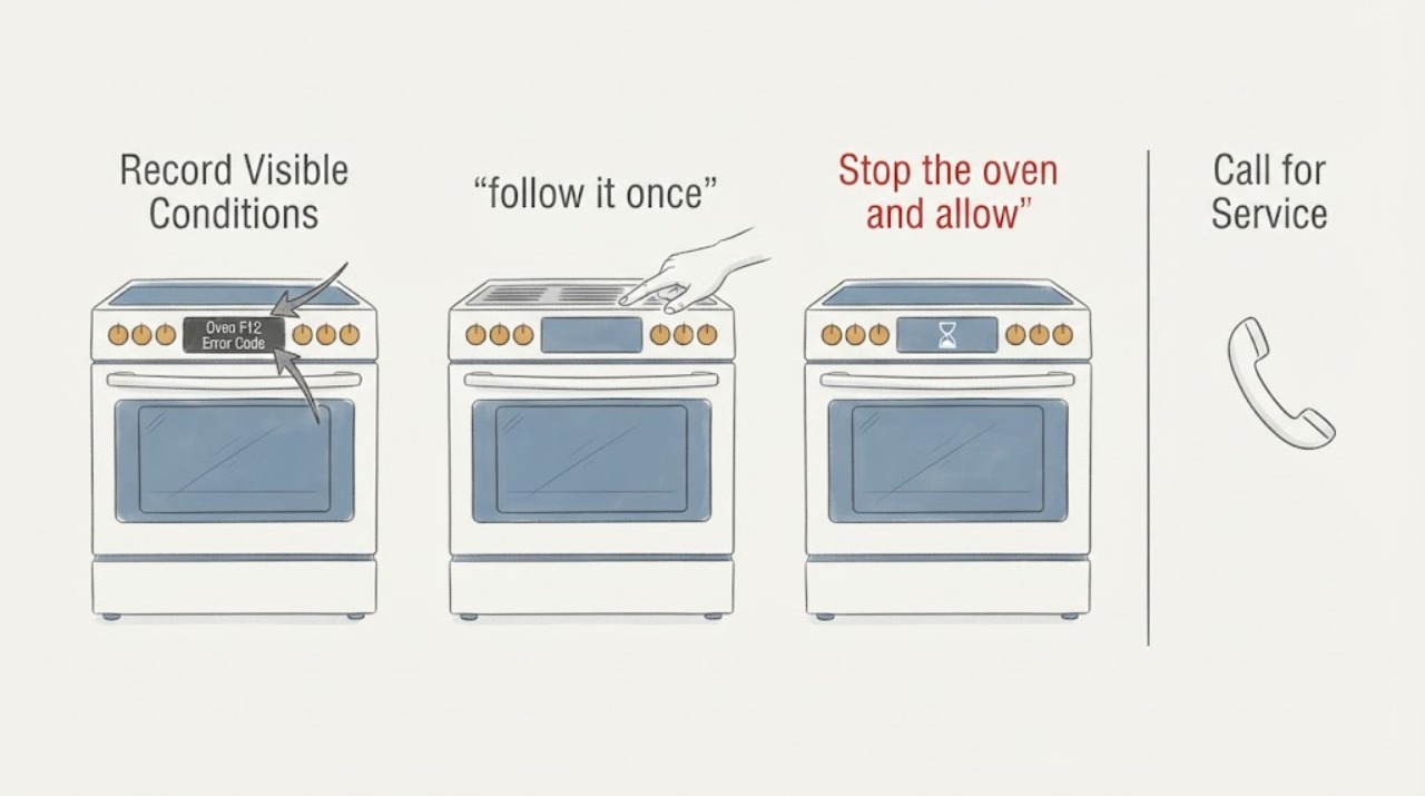 Oven F12 Error Code