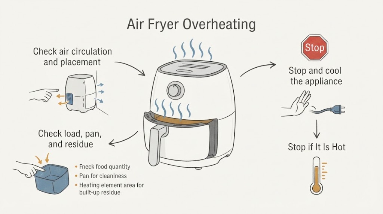 Air Fryer Overheating