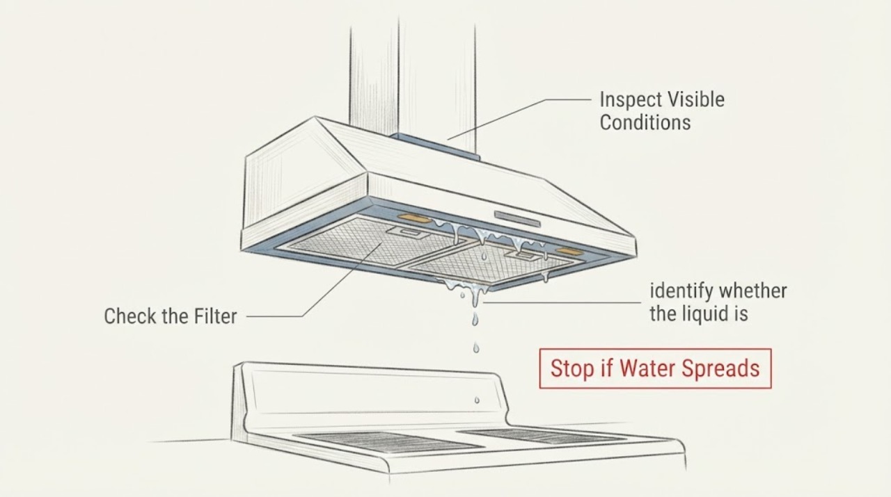 Range Hood Leaking