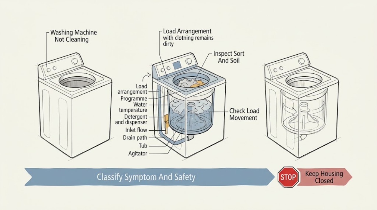Washing Machine Not Cleaning