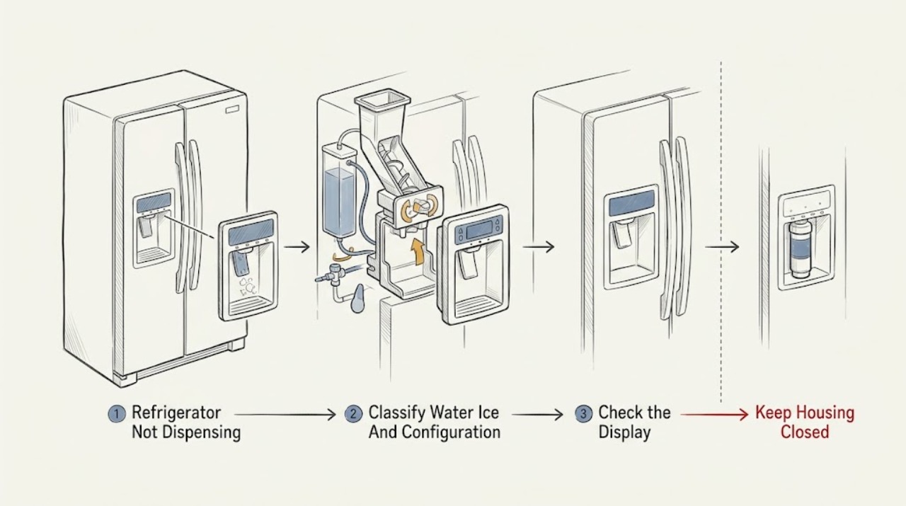 Refrigerator Not Dispensing