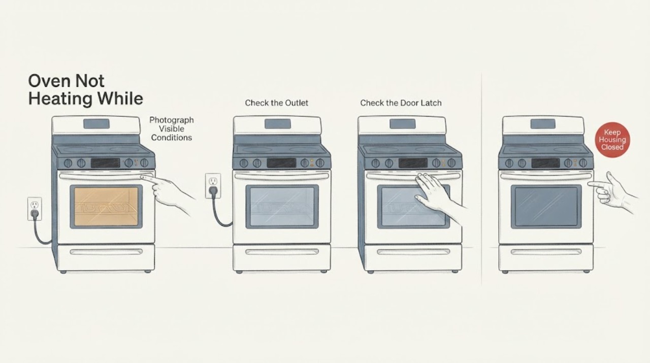 Oven Not Heating While