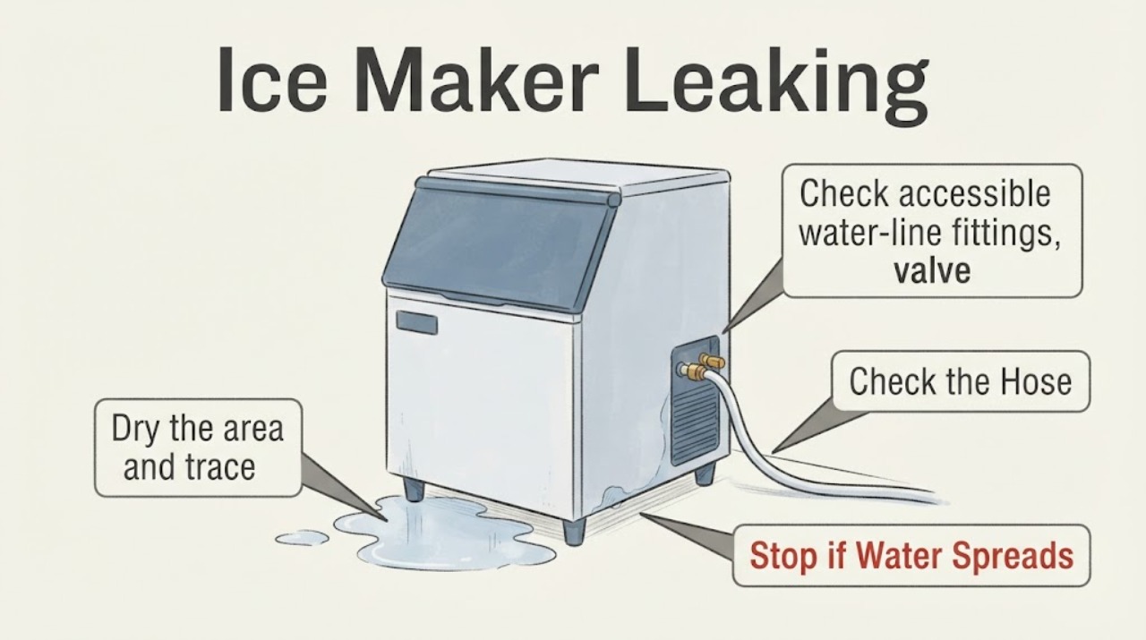 Ice Maker Leaking