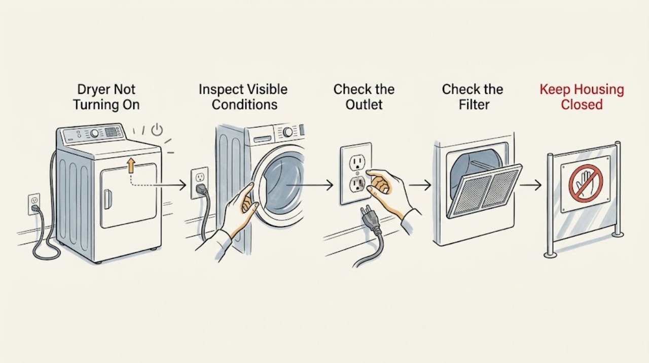 Dryer Not Turning On