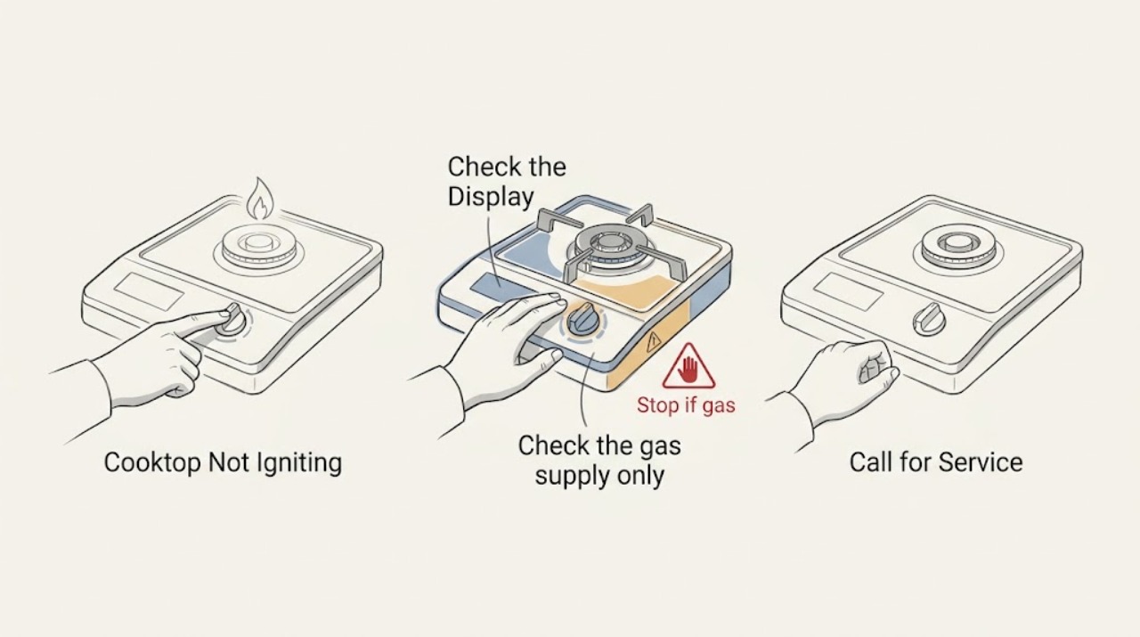 Cooktop Not Igniting