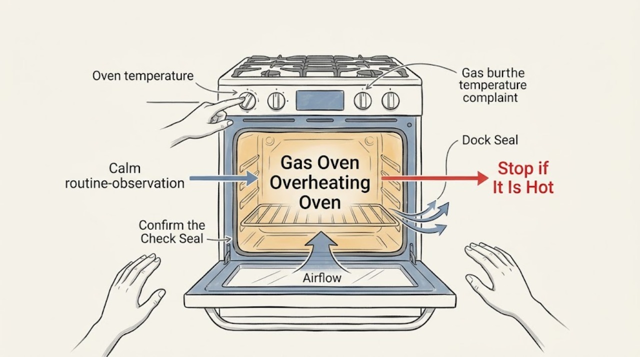 Gas Oven Overheating