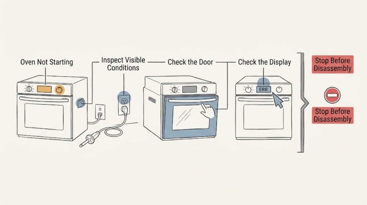 Oven Not Starting