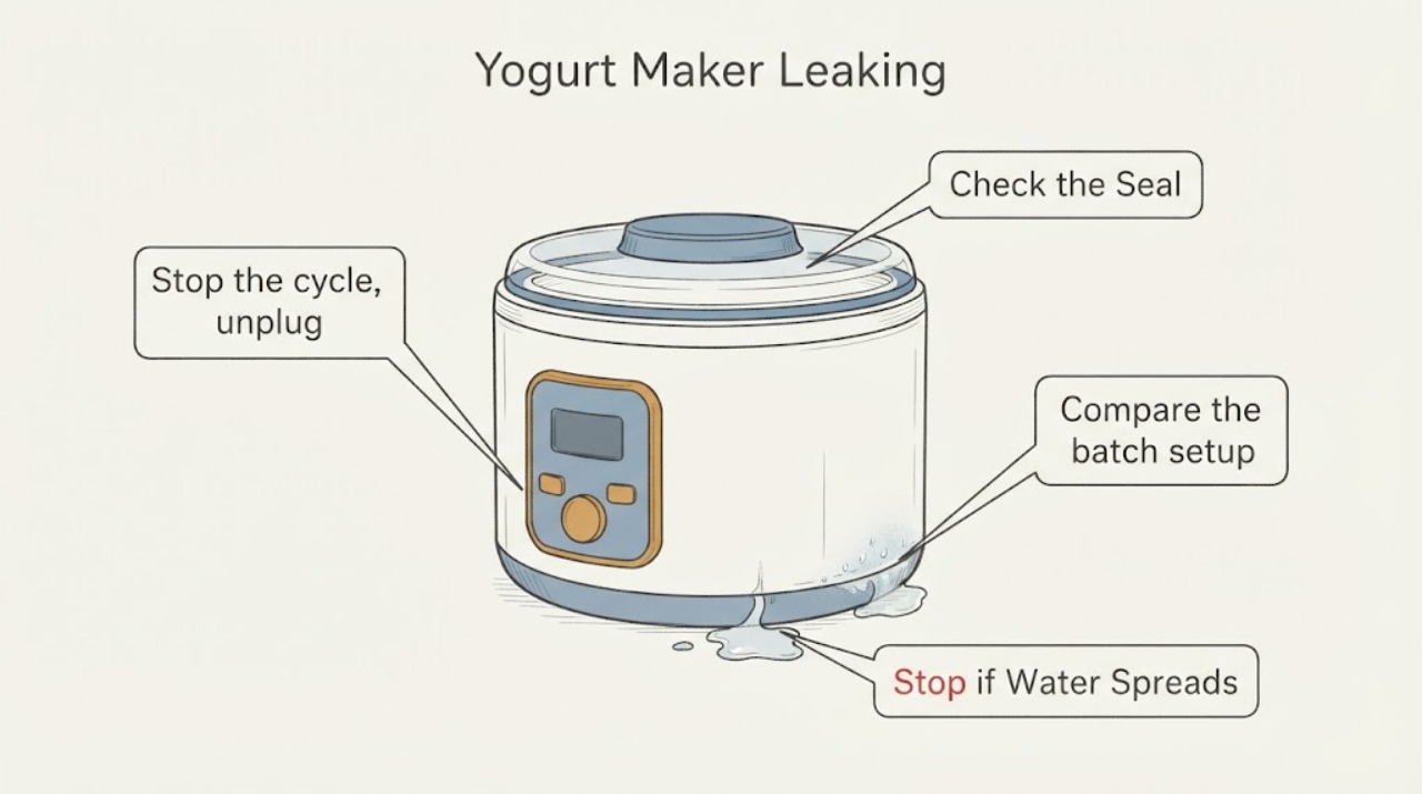 Yogurt Maker Leaking