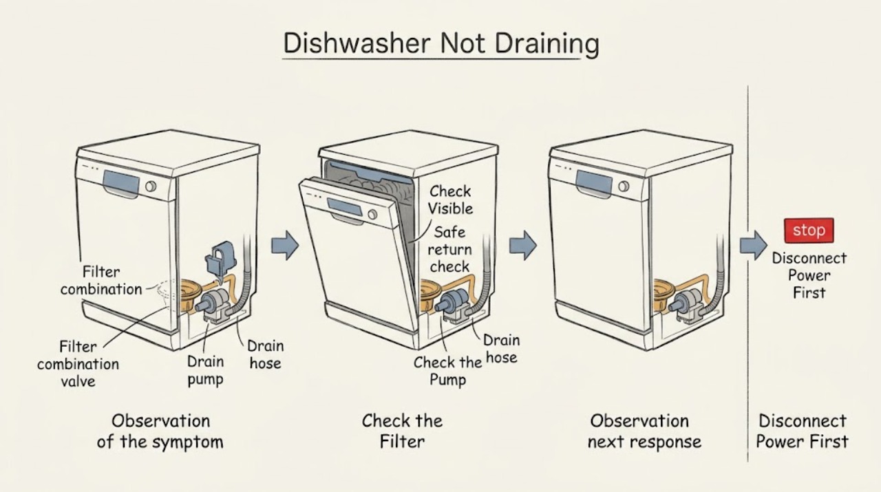 Dishwasher Not Draining