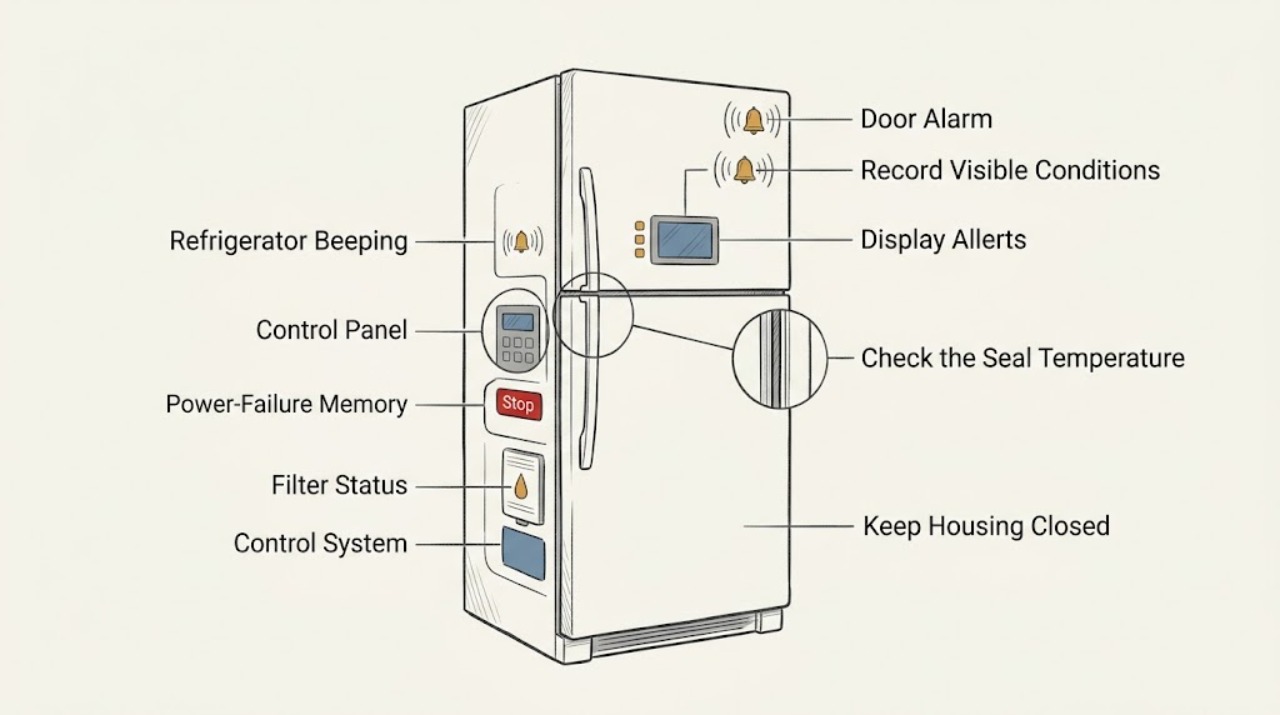 Refrigerator Beeping