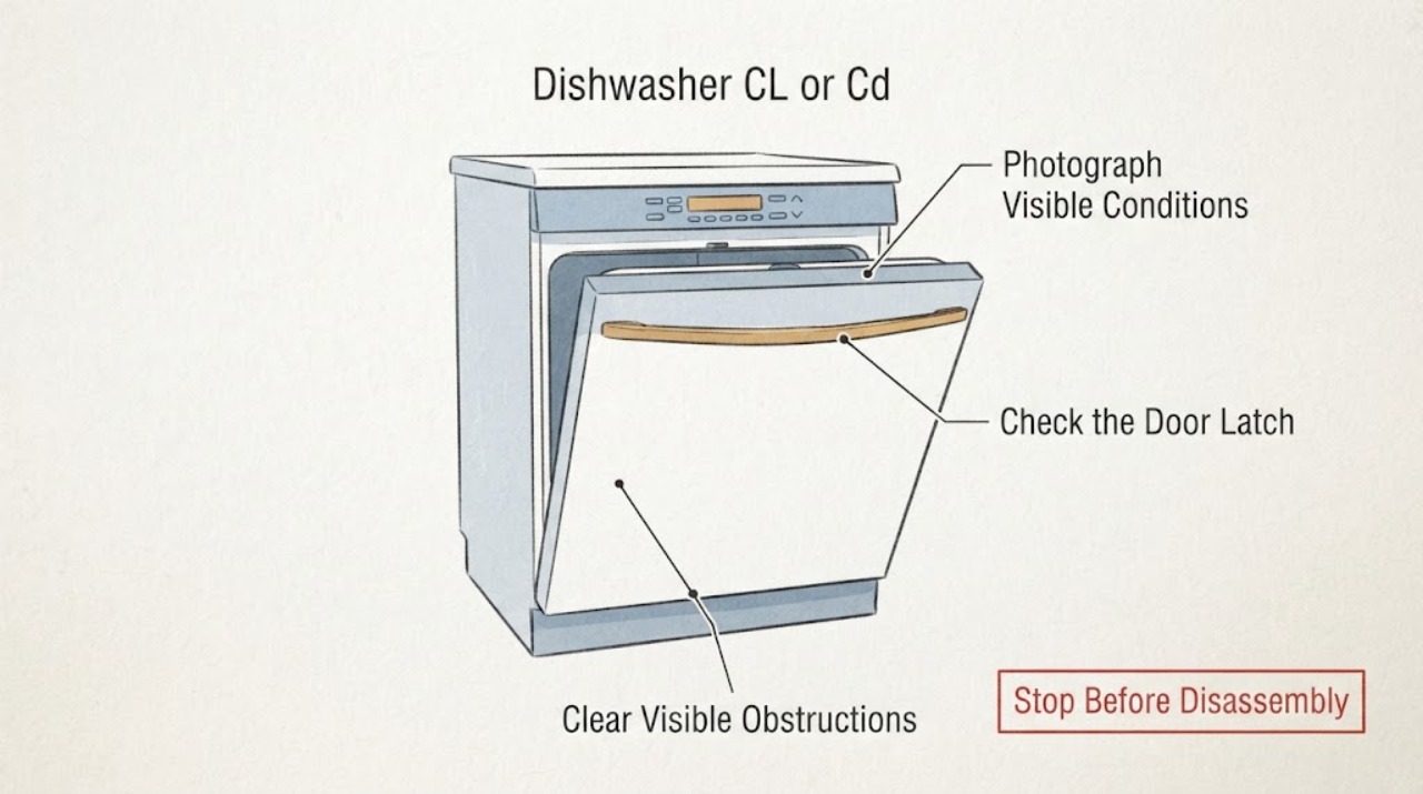 Dishwasher CL or Cd