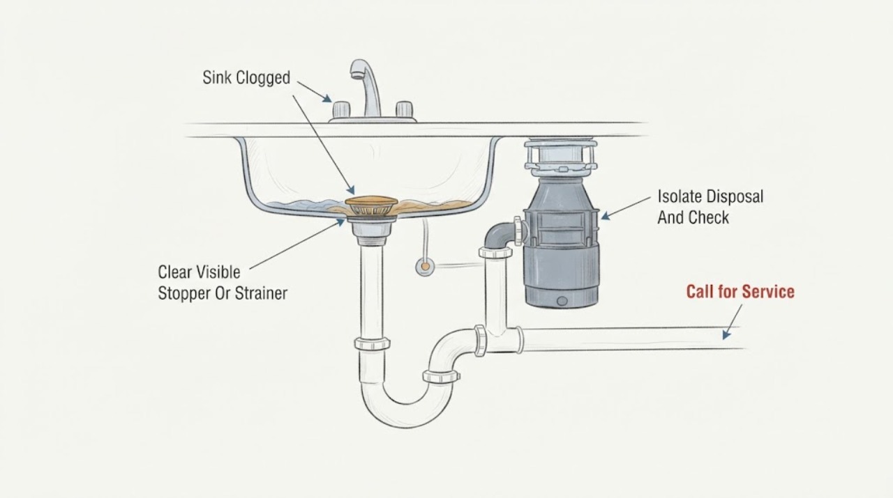 Sink Clogged