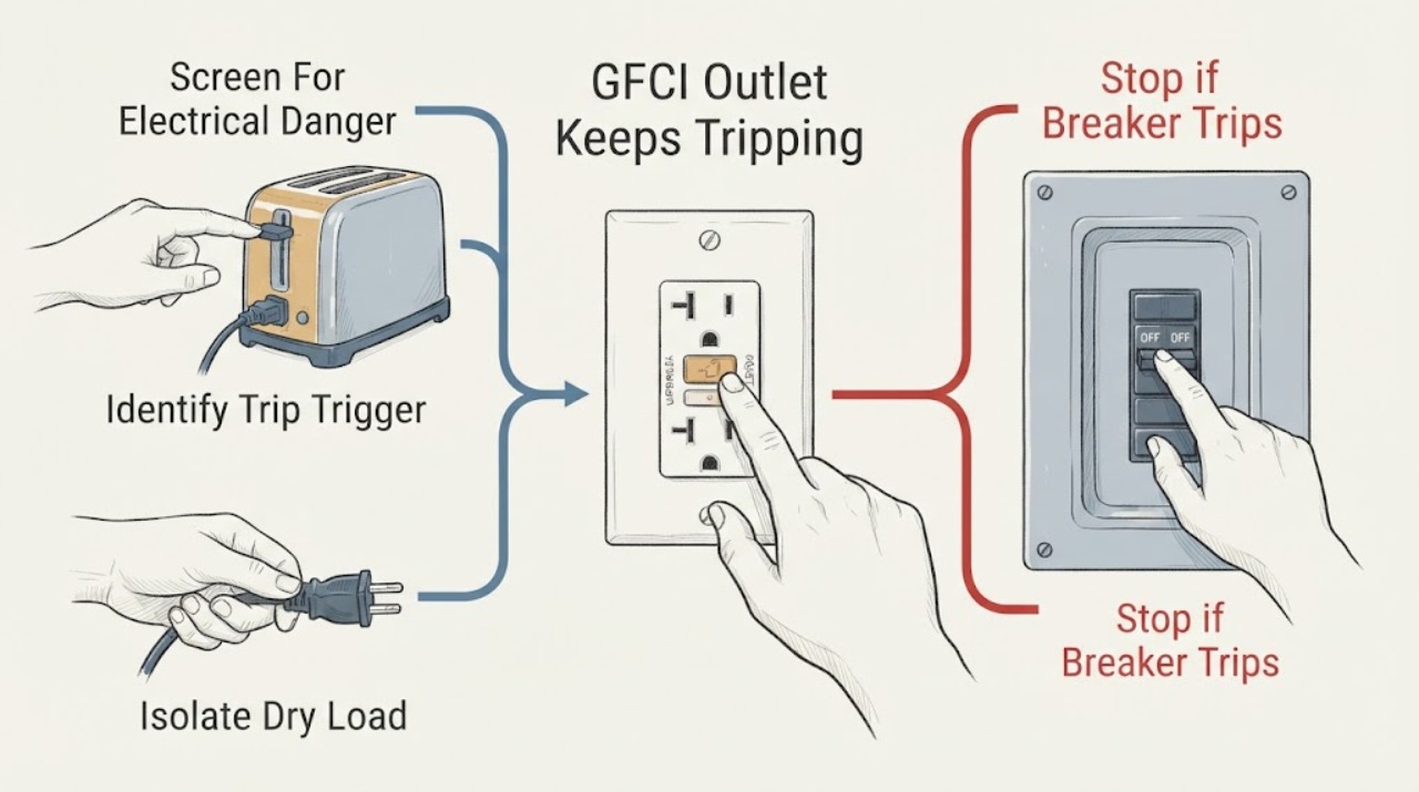 GFCI Outlet Keeps Tripping