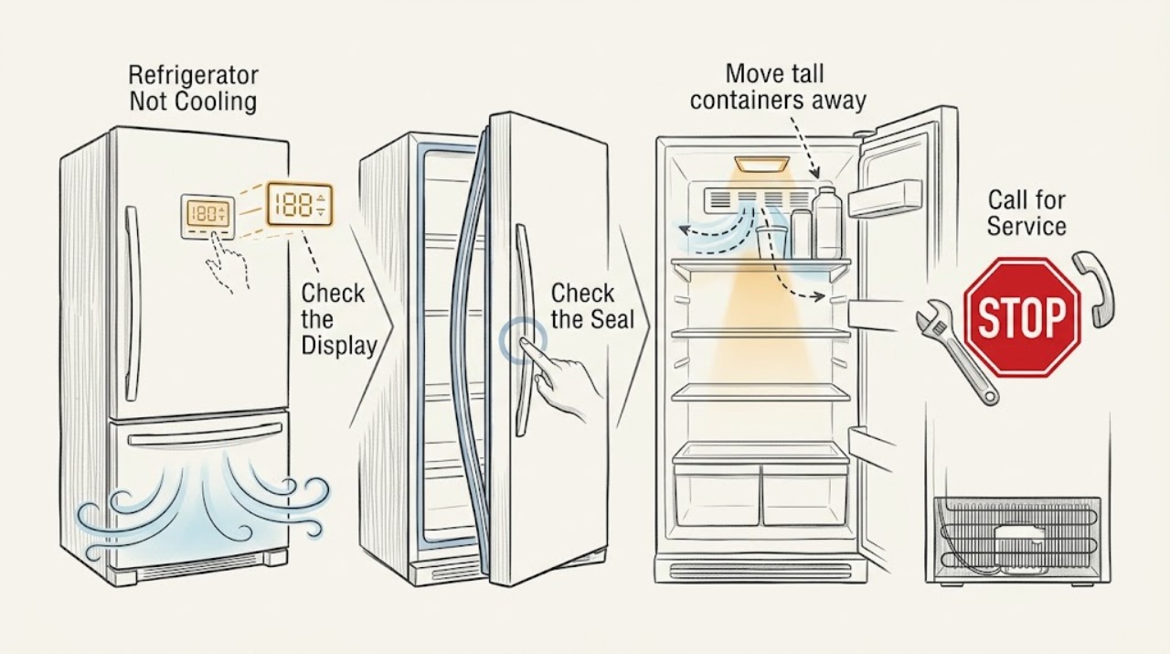 Refrigerator Not Cooling