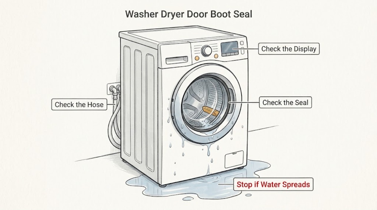 Washer Dryer Door Boot Seal
