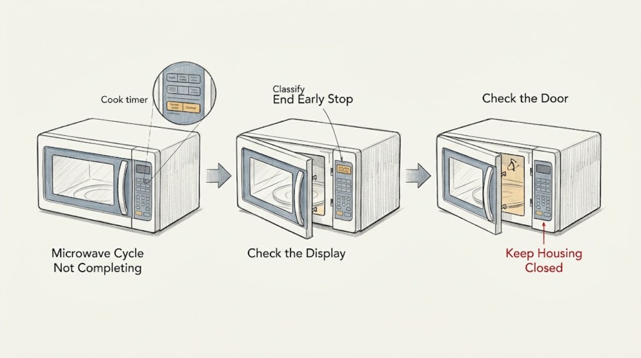 Microwave Cycle Not Completing