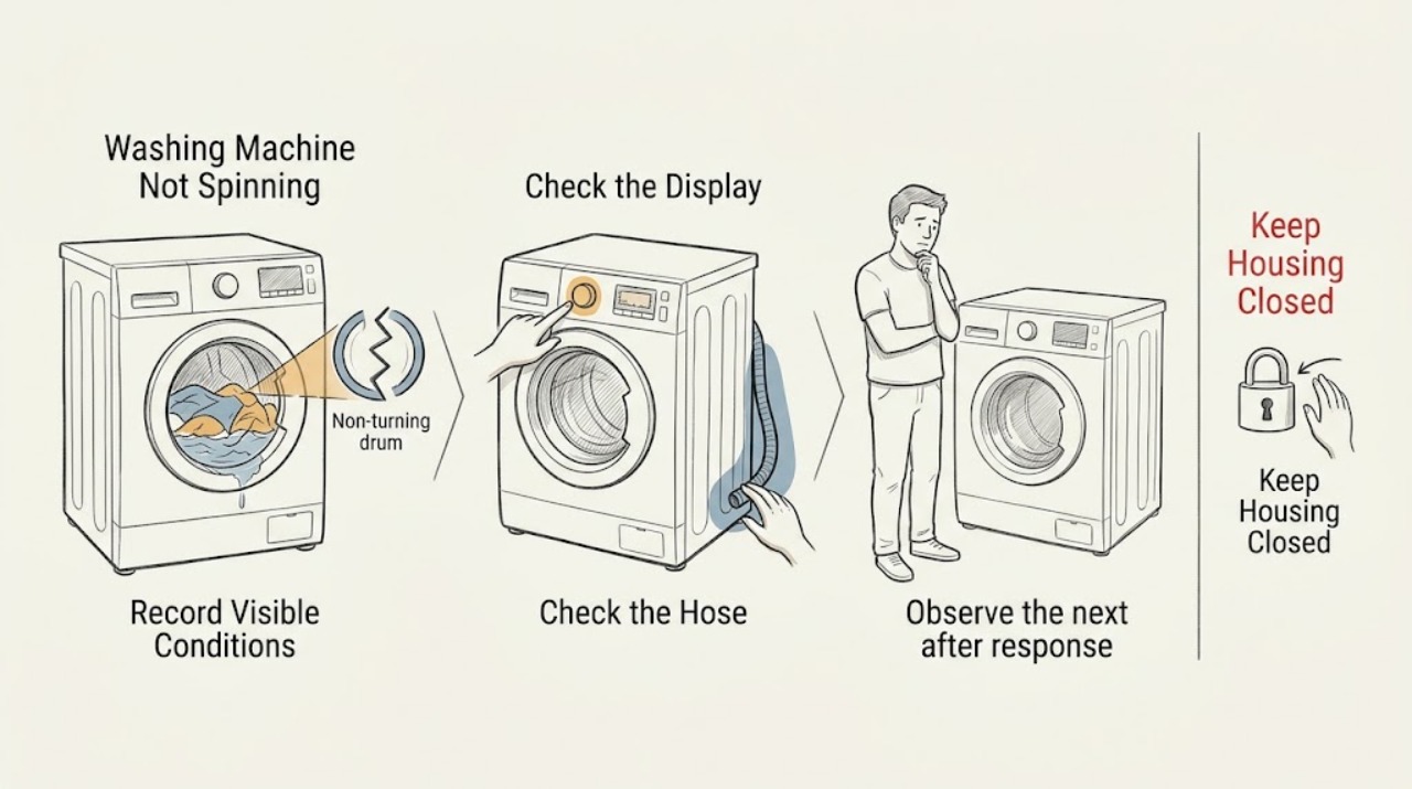 Washing Machine Not Spinning