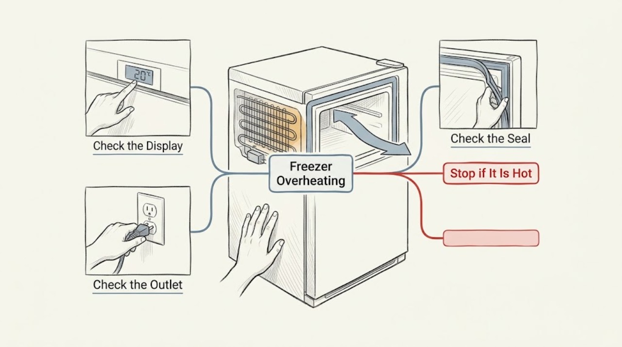 Freezer Overheating