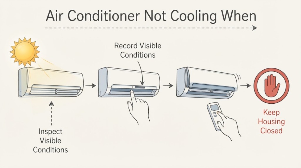 Air Conditioner Not Cooling When