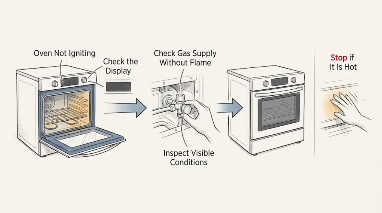Oven Not Igniting