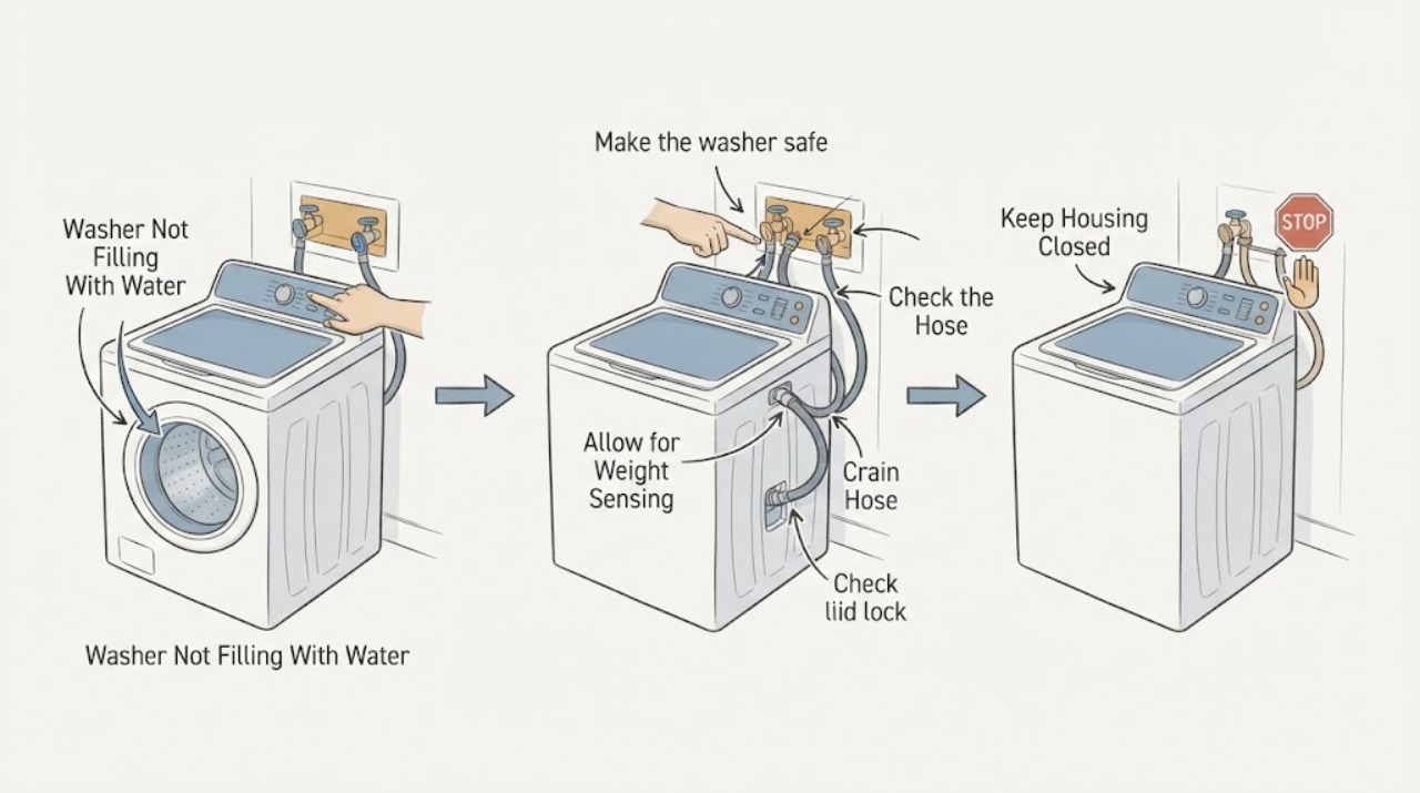 Washer Not Filling With Water