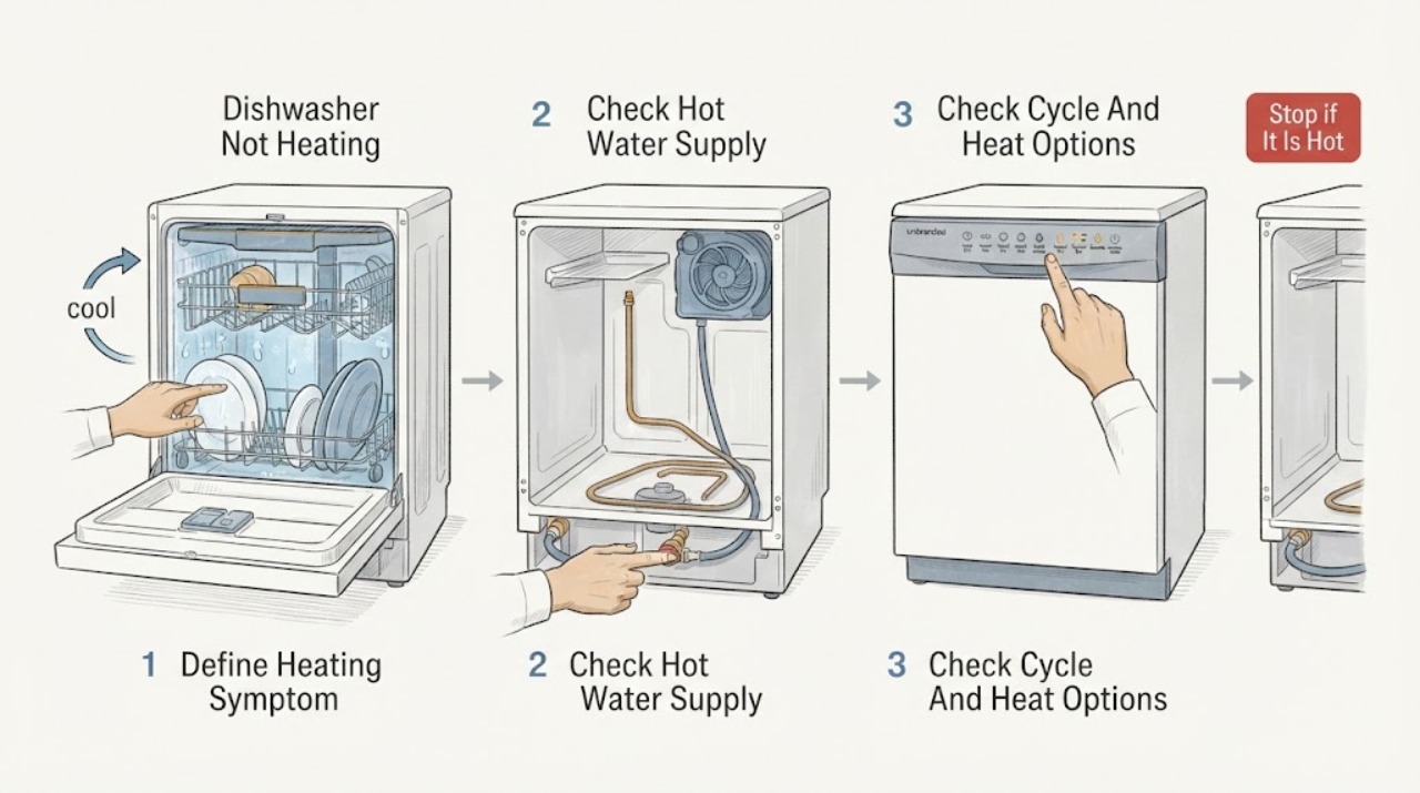Dishwasher Not Heating