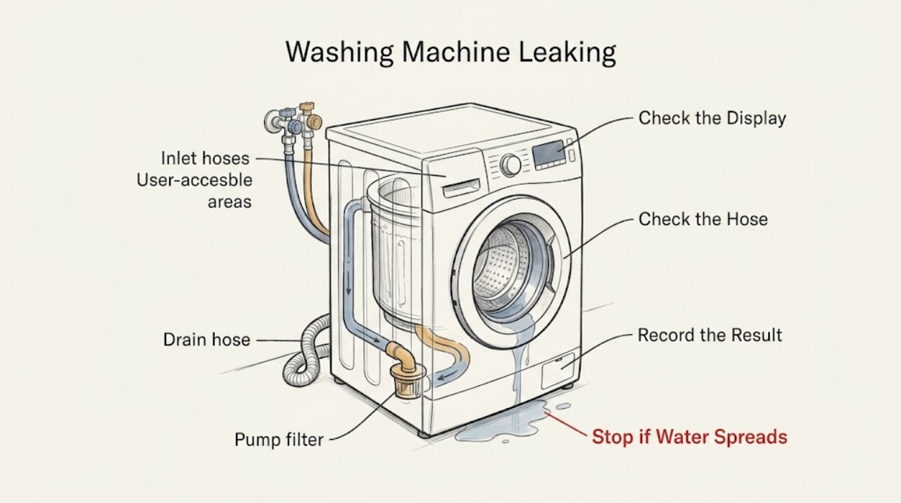 Washing Machine Leaking