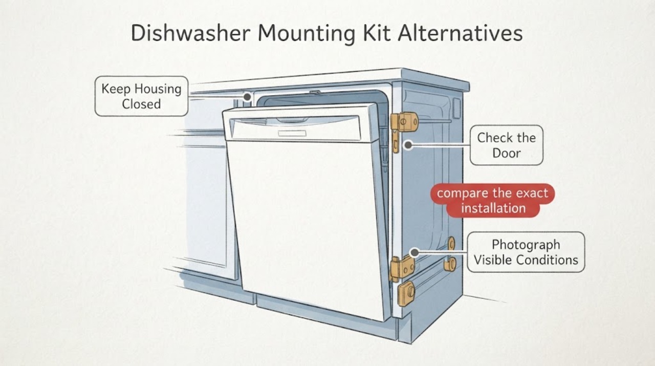 Dishwasher Mounting Kit Alternatives