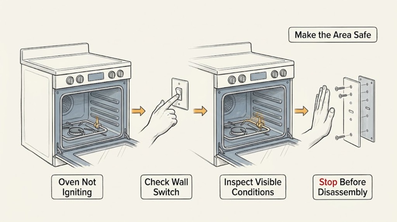 Oven Not Igniting
