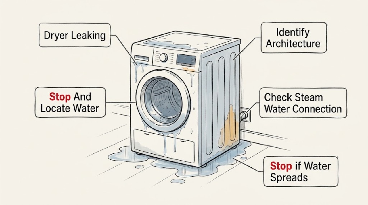 Dryer Leaking
