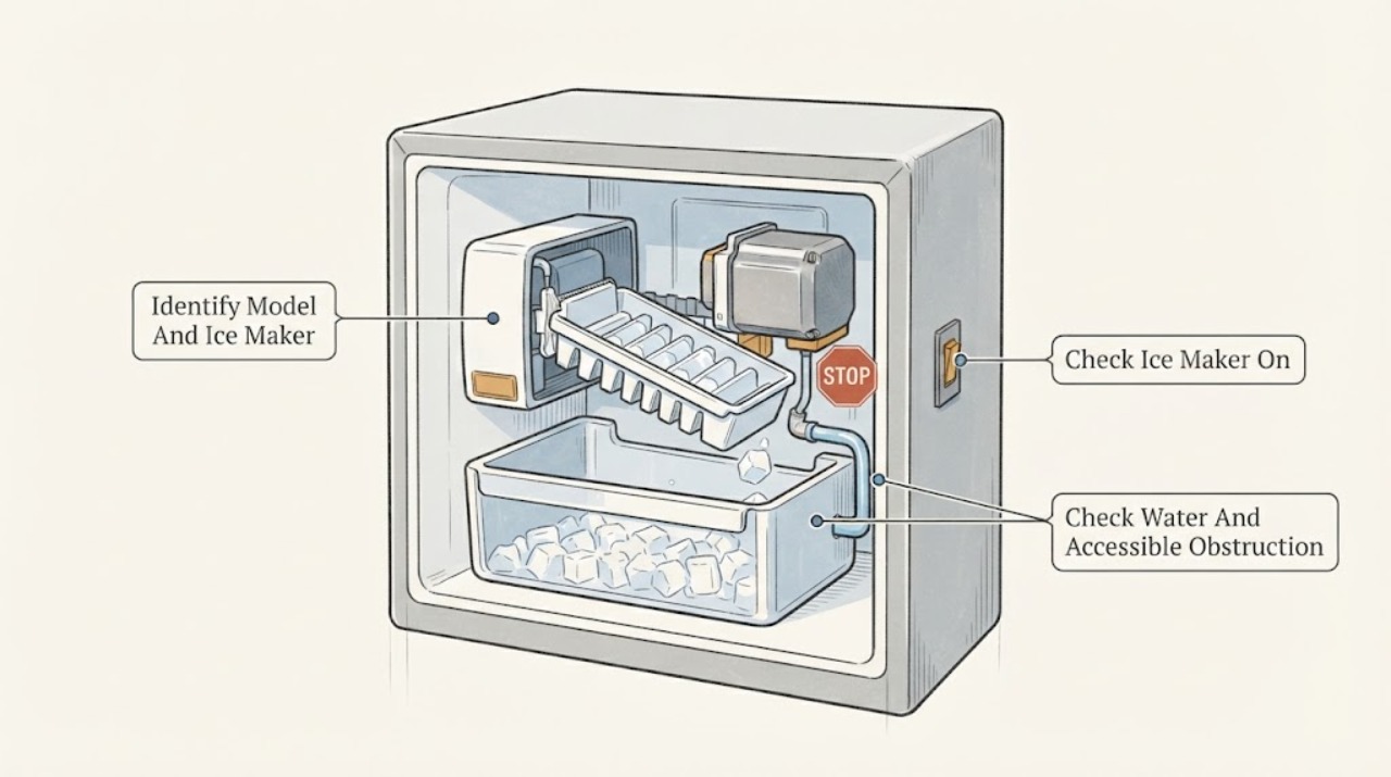 Ice Maker not harvesting ice