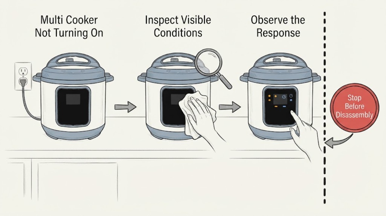 Multi Cooker Not Turning On