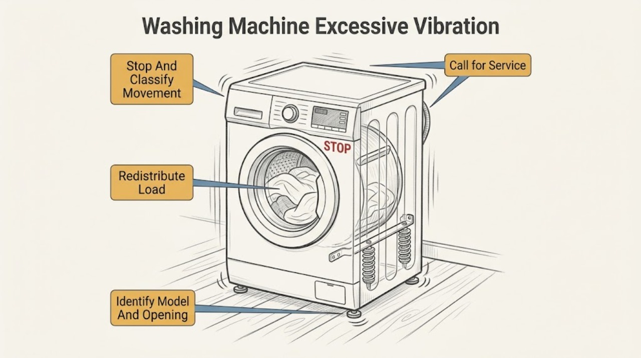 Washing Machine Excessive Vibration
