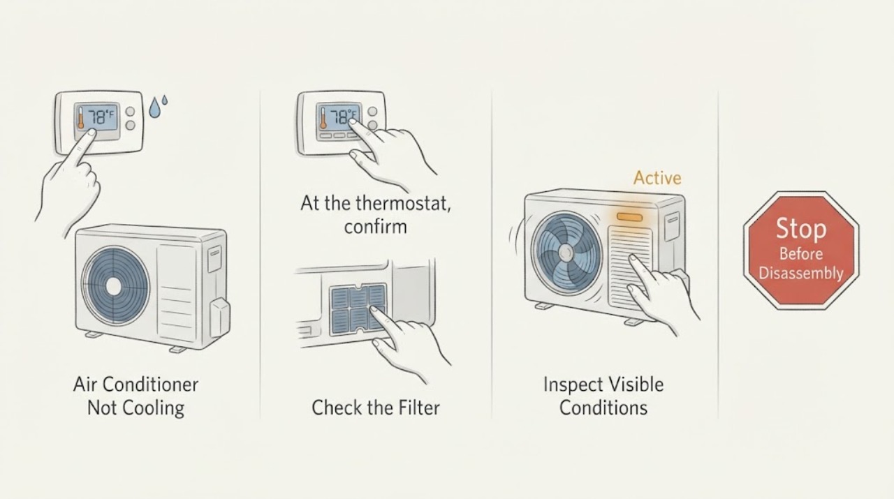 Air Conditioner Not Cooling