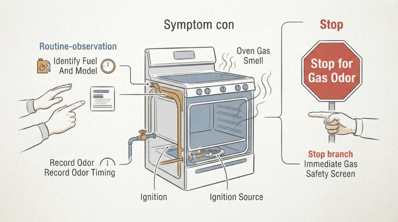 Oven Gas Smell