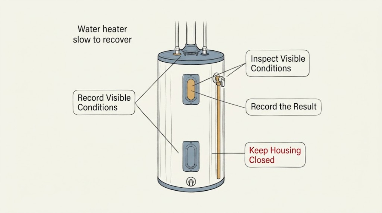 Water heater slow to recover