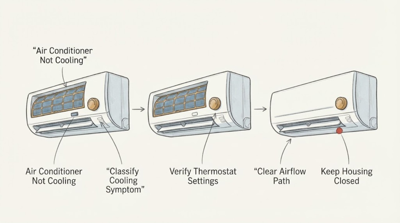 Air Conditioner Not Cooling