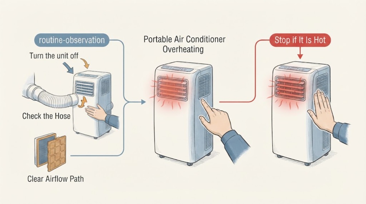 Portable Air Conditioner Overheating