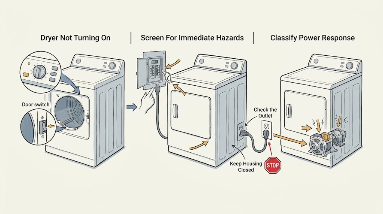 Dryer Not Turning On